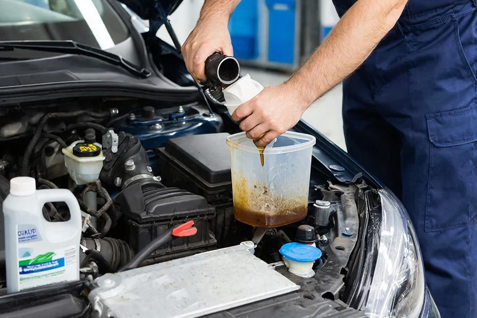 Замена масла